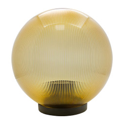 Ball diameter 250 gold prismatic Lemanso PL2104 max. 25W + base with E27