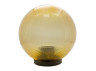 Ball diameter 250 gold prismatic Lemanso PL2104 max. 25W + base with E27