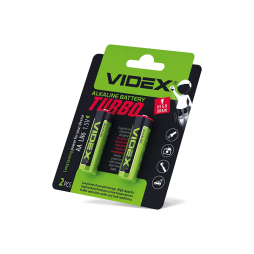 Alkaline battery AA/LR6 (pack of 2) Turbo Blister Videx