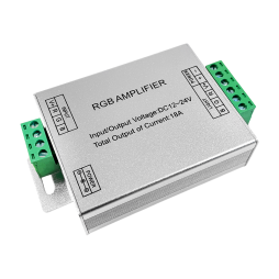 Amplifier for RGB strip 18A 12-24V LEDUA