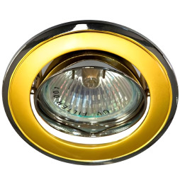 Spot Lemanso DL81 gold - chrome mr16/301