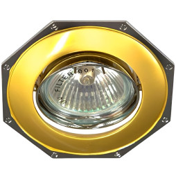 Spot Lemanso DL83 gold - chrome mr16 /305