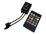 RGB controller 6A 12V infrared, music LEDUA