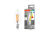 LED lamp TITANUM Filament C37 4W E14 4100K