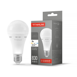 LED rechargeable lamp TITANUM A68 9W E27 4000K 220V