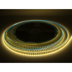 LED strip 2835-120led-8mm-12V IP20 10W/m 20-22LM/led double board CRI70 3000K (50m coil) LEDUA