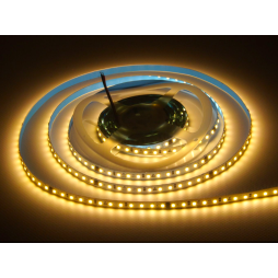 LED strip 2835-120led-8mm-220V, IP20 8W/m 20-22LM double board warm white 2 years warranty LEDUA