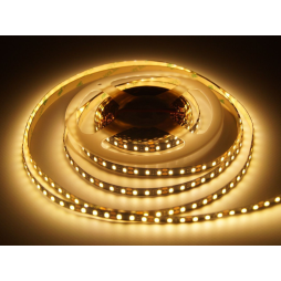 LED strip 2835-120led-8mm-12V IP20 10W/m 24-26Lm/led double black board 3000K CRI80 2 years warranty (5m bay) LEDUA