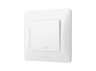 Single-button switch intermediate white VIDEX BINERA