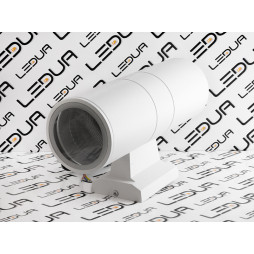 LED street wall lamp 2*G45/A60 15W 12V IP65 white 1m cable LM993 Lemanso