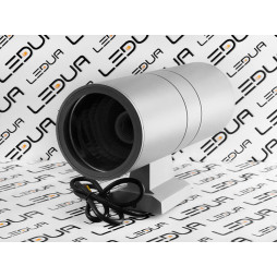 LED street wall lamp 2*G45/A60 15W 12V IP65 silver 1m cable LM994 Lemanso