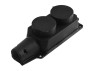 Socket 2 socket with grounding rubber Lemanso