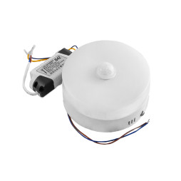 LED surface-mounted DownLight 12w 220V with sensor round 4500k LM527 Lemanso