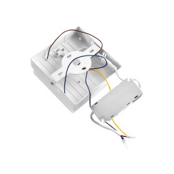 LED surface-mounted DownLight 12w 220V with sensor square 4500k LM528 Lemanso