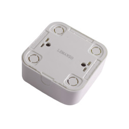 Single surface-mounted socket Note white LMR2303 Lemanso