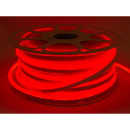 LED neon 8*16mm 120led 2835 12V 8W/m IP65, red #55-R (coil 25m) AVT