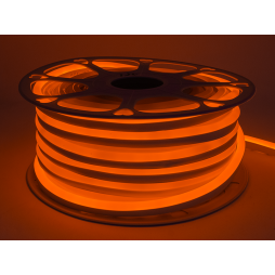 LED neon 8*16mm 120led 2835 12V 8W/m IP65, orange #55-O (coil 25m) AVT