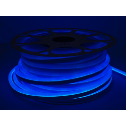 LED neon 8*16mm 120led 2835 12V 8W/m IP65, blue #55-B (coil 25m) AVT