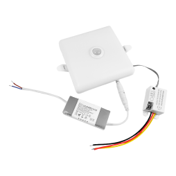 LED recessed DownLight square ESTER sensor 18W 85-265V 5000K #489/1 AVT