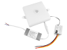 LED recessed DownLight square ESTER sensor 18W 85-265V 5000K #489/1 AVT