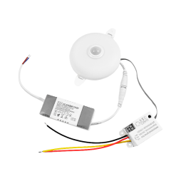 LED recessed DownLight round ESTER sensor 9W 85-265V 5000K #470/1 AVT