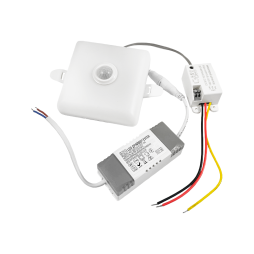 LED recessed DownLight square ESTER sensor 9W 85-265V 5000K #471/1 AVT