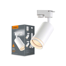 LED track light for GU10 lamp 220-240V White (VL-SPF05C-W) VIDEX