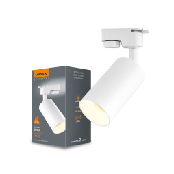 LED track light for GU10 lamp 220-240V White (VL-SPF06C-W) VIDEX