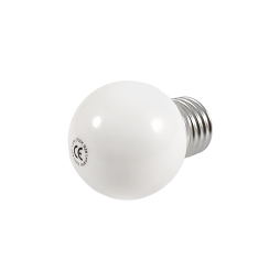 LED lamp E27 G45 1.2W 2700k 220V white ball LM705 "Watercolor" Lemanso