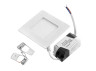 LED recessed DownLight 3w 220V square 4000k