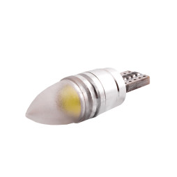 LED car lamp T10-HP-3pcs 1w floral lens white 12V LEDUA