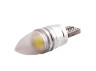 LED car lamp T10-HP-3pcs 1w floral lens white 12V LEDUA
