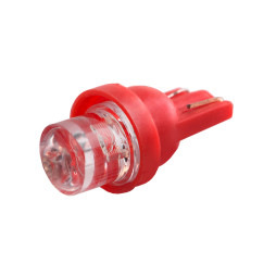 LED car lamp T10-1pc-concave LED red 24V LEDUA
