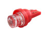 LED car lamp T10-1pc-concave LED red 24V LEDUA