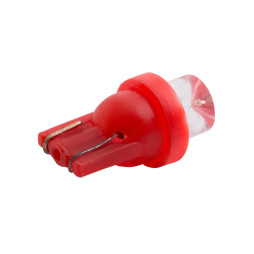 LED car lamp T10-1pc-concave LED red 24V LEDUA