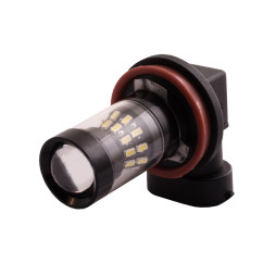 LED car lamp H11-3014-24SMD+4LG white 12V LEDUA