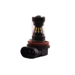 LED car lamp H11-3014-24SMD+4LG white 12V LEDUA