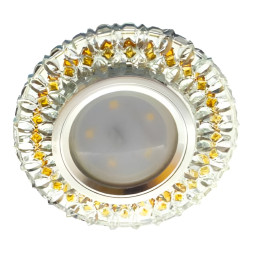 Spot Lemanso ST6310 transparent MR16 + 3W RGB backlight with driver