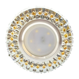 Spot Lemanso ST6310 transparent MR16 + 3W RGB backlight with driver