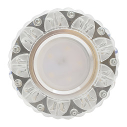 Spot Lemanso ST6313 transparent MR16 + 3W RGB backlight with driver