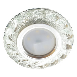 Spot Lemanso ST6320 transparent MR16 + 3W 6500K backlight with driver