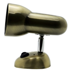 Spot Lemanso ST192-1 75W R63 E27 metal with dimm. / ant. gold