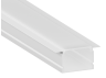 Aluminum profile for LED strip AL-108 2 meters white recessed LEDUA