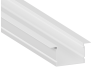 Aluminum profile for LED strip AL-108 2 meters white recessed LEDUA