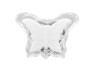 Night light Lemanso Butterfly yellow 3 LED / NL102