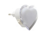 Night light Lemanso Heart yellow 3 LED / NL132