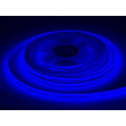 LED strip COB 320led-8mm-12V IP20 12W/m 200lm/m blue 2 years warranty LEDUA