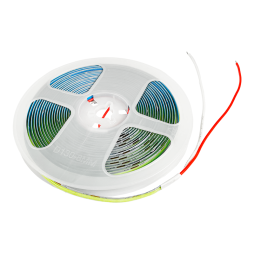 LED strip COB 320led-8mm-12V IP20 12W/m 700lm/m green 2 years warranty LEDUA