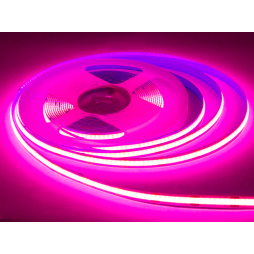 LED strip COB 320led-8mm-12V IP20 12W/m 350lm/m pink 2 years warranty LEDUA
