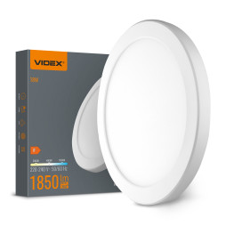 LED round lamp VIDEX DL6R 18W 3000K-4000K-6500K White